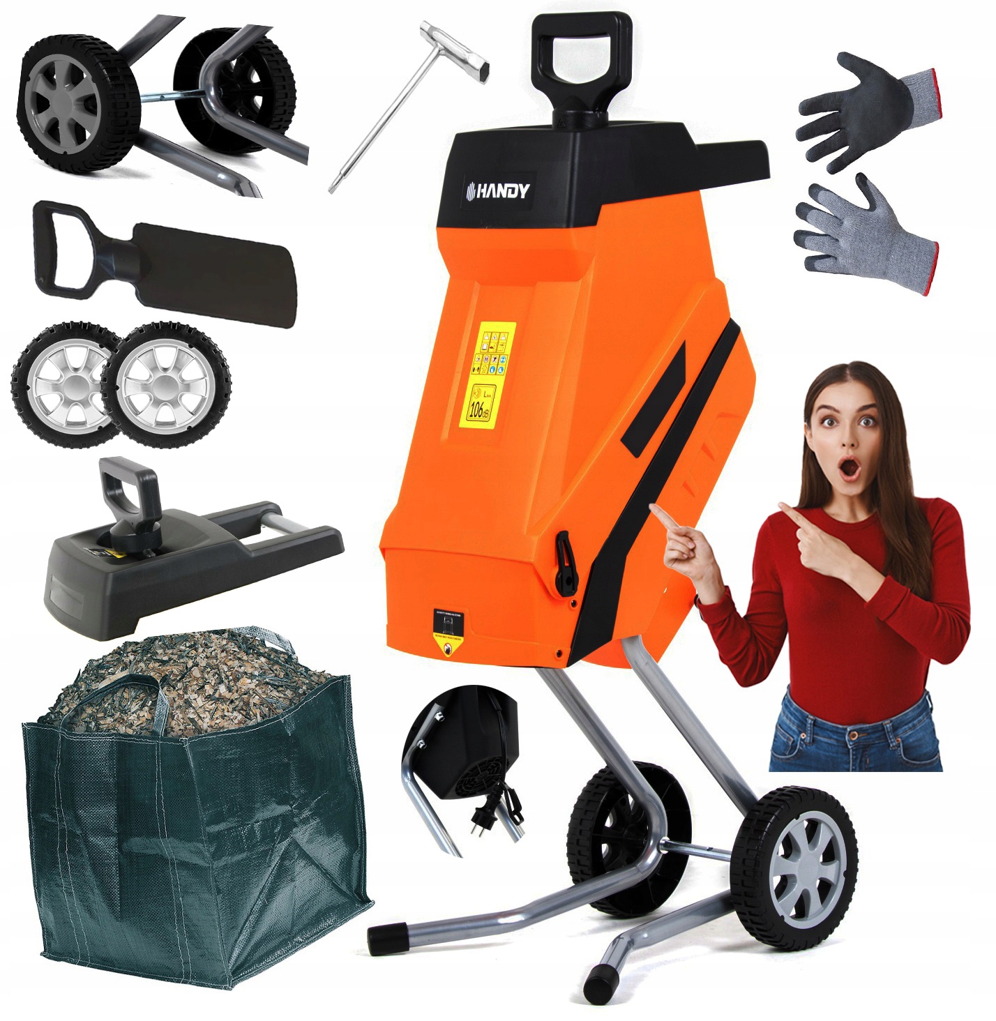 ELEKTRICKÝ DRVIČ TURBO XXL ODBOROVÝ ŠTIPKOVAČ